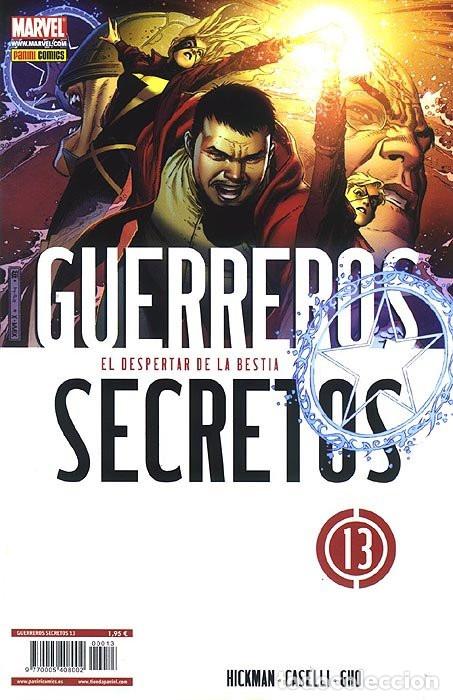 C&oacute;mics: GUERREROS SECRETOS N&ordm; 13 - GRAPA PANINI - MUY BUEN ESTADO