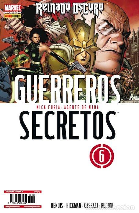 C&oacute;mics: GUERREROS SECRETOS N&ordm; 6 - REINADO OSCURO - GRAPA PANINI - MUY BUEN ESTADO