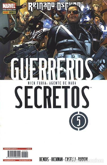 C&oacute;mics: GUERREROS SECRETOS N&ordm; 5 - REINADO OSCURO - GRAPA PANINI - MUY BUEN ESTADO