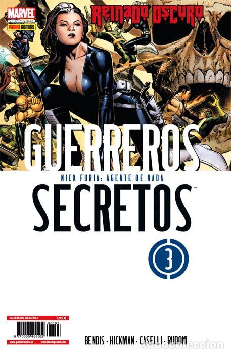 C&oacute;mics: GUERREROS SECRETOS N&ordm; 3 - REINADO OSCURO - GRAPA PANINI - MUY BUEN ESTADO