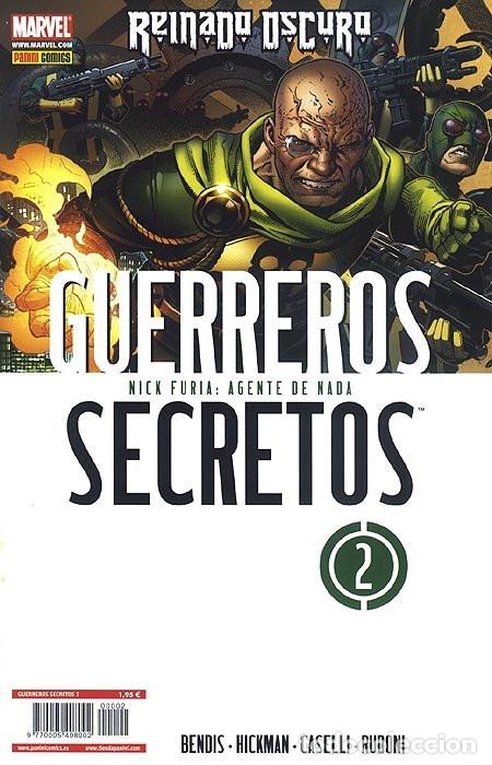 C&oacute;mics: GUERREROS SECRETOS N&ordm; 2 - REINADO OSCURO - GRAPA PANINI - MUY BUEN ESTADO