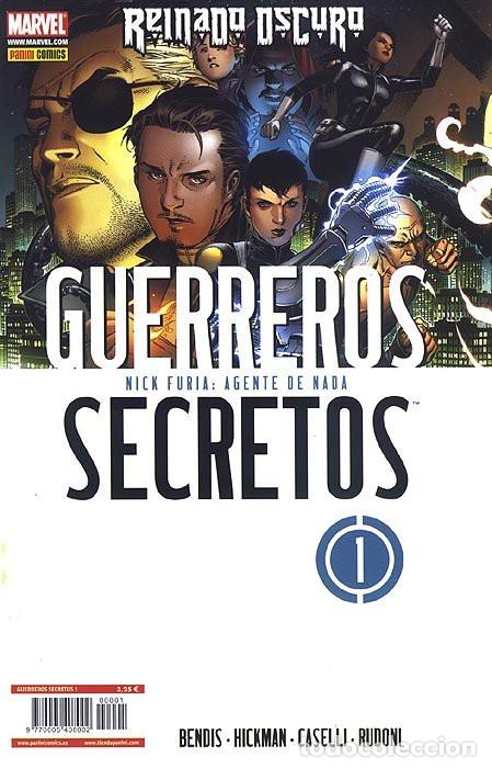 C&oacute;mics: GUERREROS SECRETOS N&ordm; 1 - REINADO OSCURO - GRAPA PANINI - MUY BUEN ESTADO