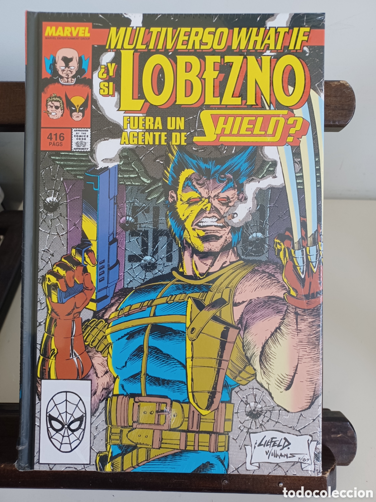 C&oacute;mics: Multiverso What if 1&iquest;Y si Lobezno fuera un agente de Shield?/Marvel Limited Edition/NUEVO PRECINTADO