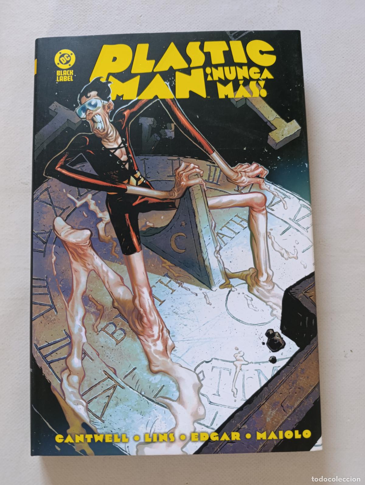 Comics: PLASTIC MAN &iexcl;NUNCA MAS! - DC - PANINI - TAPA DURA (GRw)