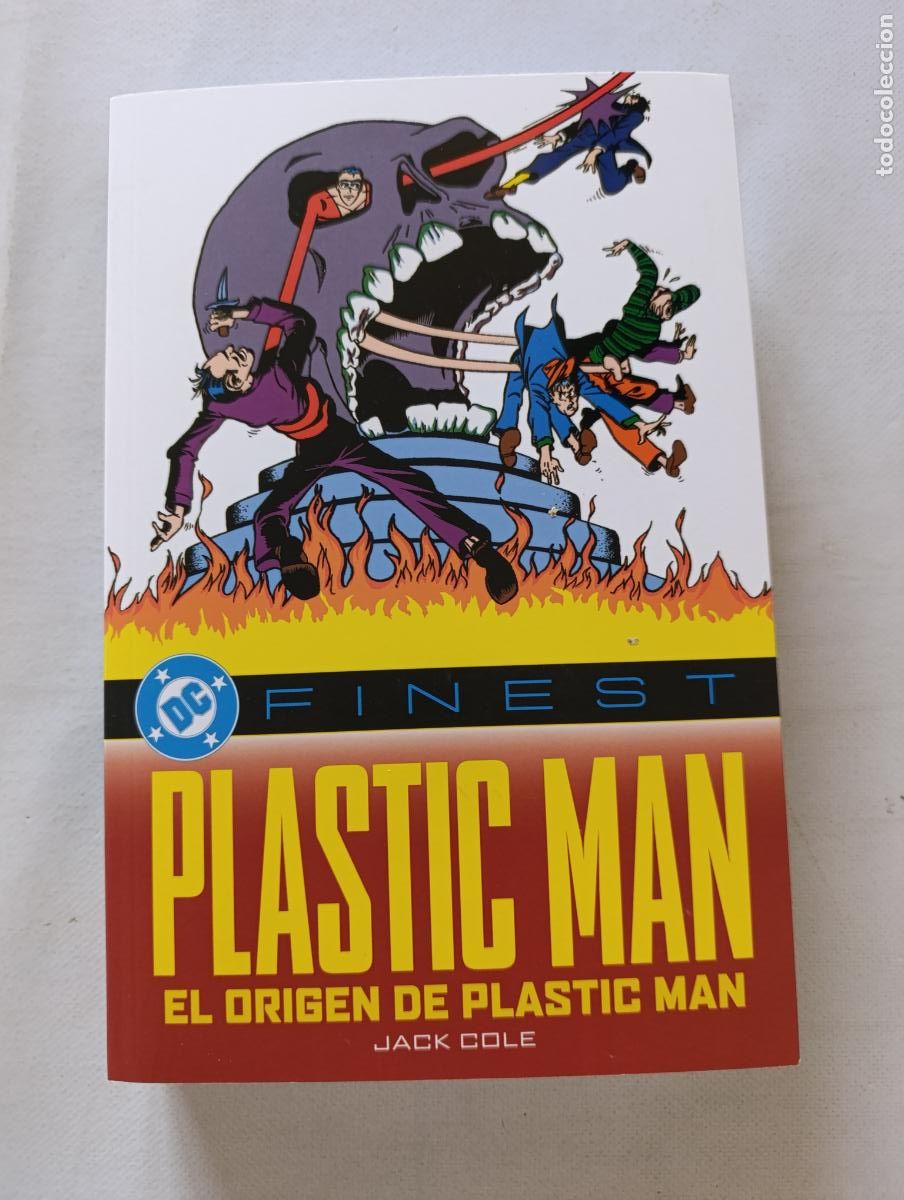 C&oacute;mics: PLASTIC MAN - EL ORIGEN DE PLASTIC MAN - JACK COLE - DC - PANINI (Y2)