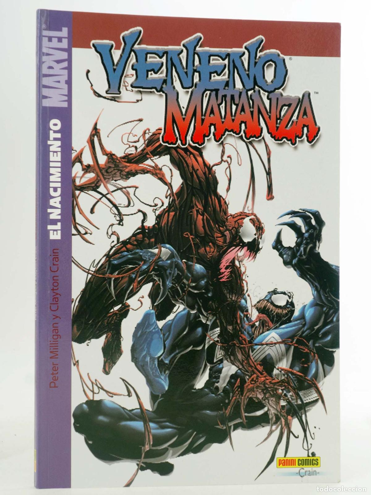 C&oacute;mics: VENENO MATANZA EL NACIMIENTO (Peter Milligan/Clayton Crain) Panini, 2005
