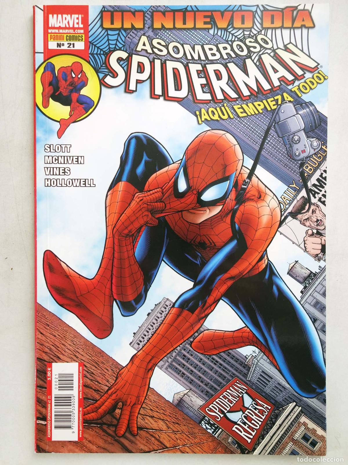 C&oacute;mics: SPIDERMAN VOL 2 2006 21 (Dan Slott/Steve Mcniven) Panini, 2008