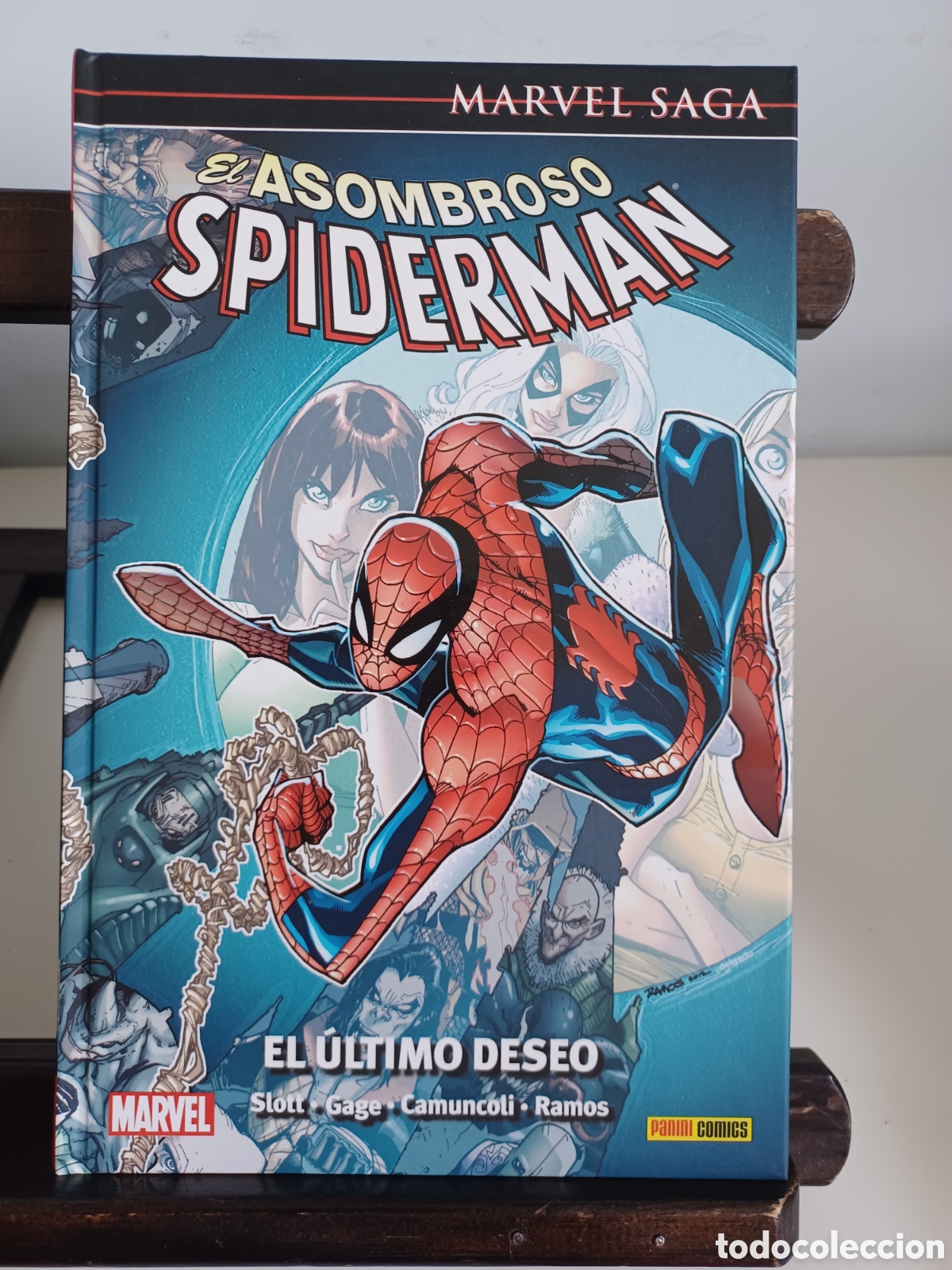 C&oacute;mics: El Asombroso Spiderman 38 El &uacute;ltimo deseo/ Marvel Saga/ Panini/ NUEVO A ESTRENAR