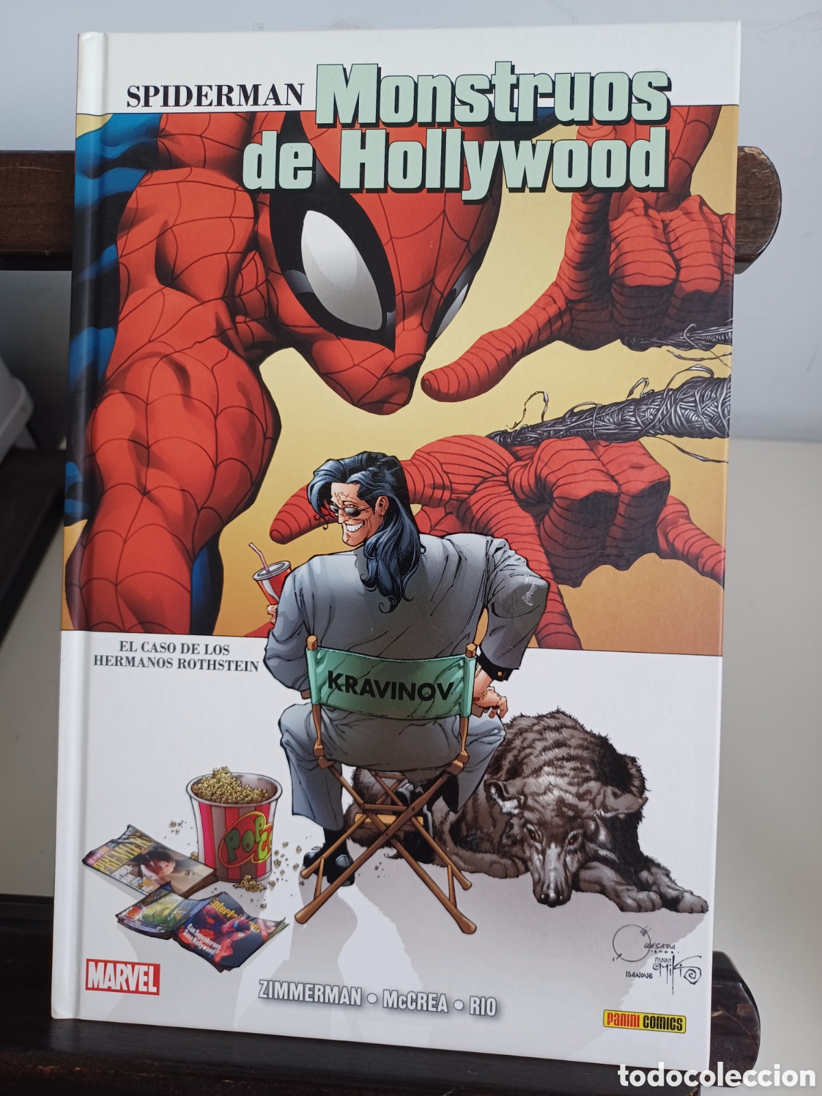 C&oacute;mics: Spiderman. Monstruos de Hollywood/ 100% Marvel HC/ Panini/ NUEVO A ESTRENAR
