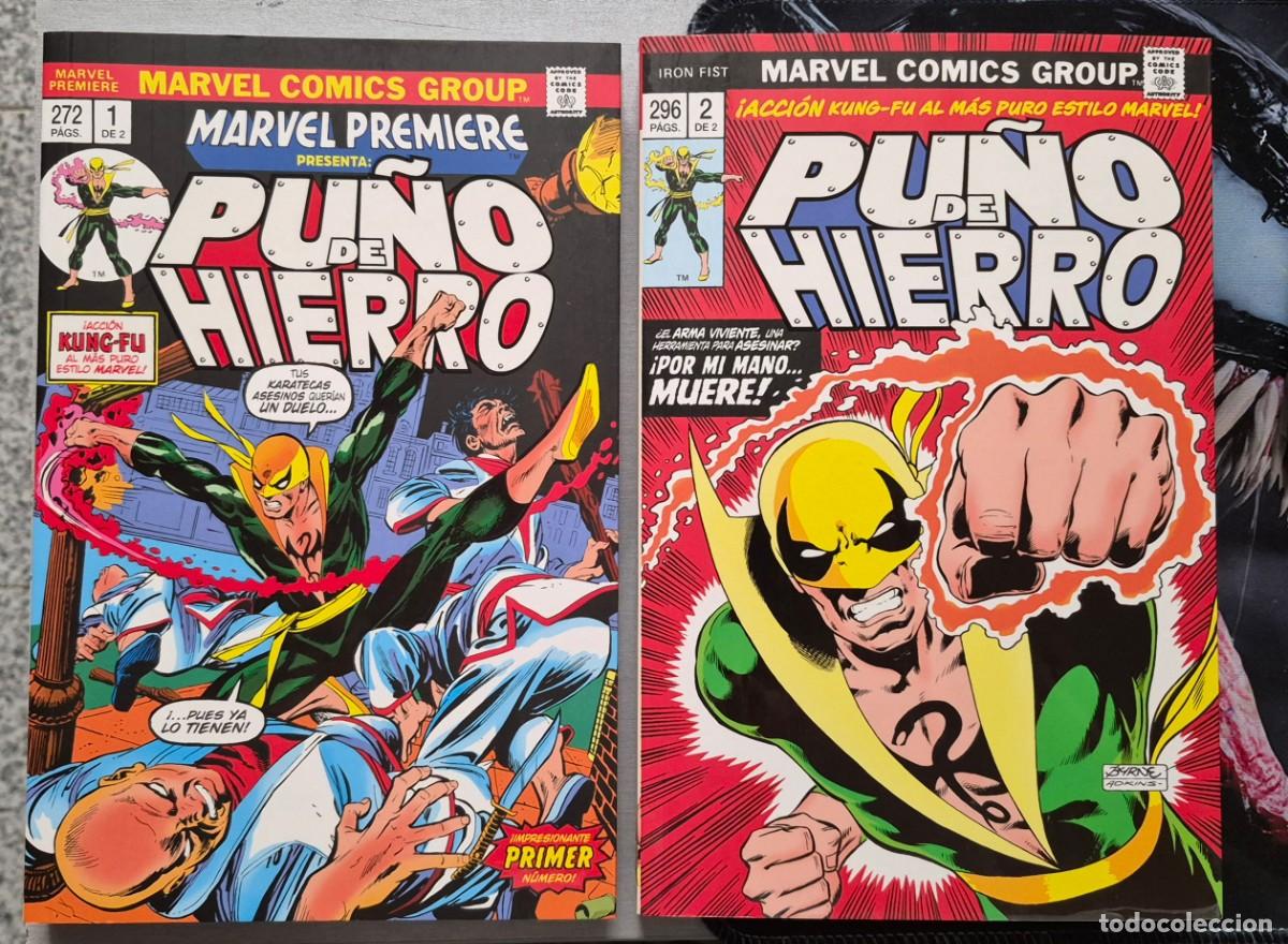 C&oacute;mics: PU&Ntilde;O DE HIERRO &iexcl; COMPLETA 2 NUMEROS ! MARVEL LIMITED EDITION - PANINI