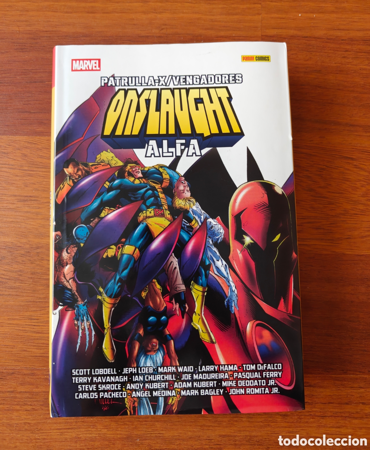 C&oacute;mics: Integral Patrulla X Vengadores Onslaught Alfa.
