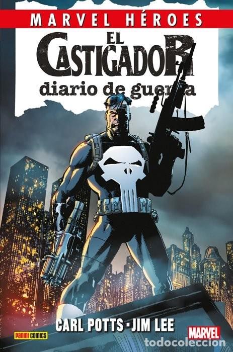 C&oacute;mics: Marvel H&eacute;roes 81 el Castigador Diario de guerra Panini - Jim Lee Carl Potts