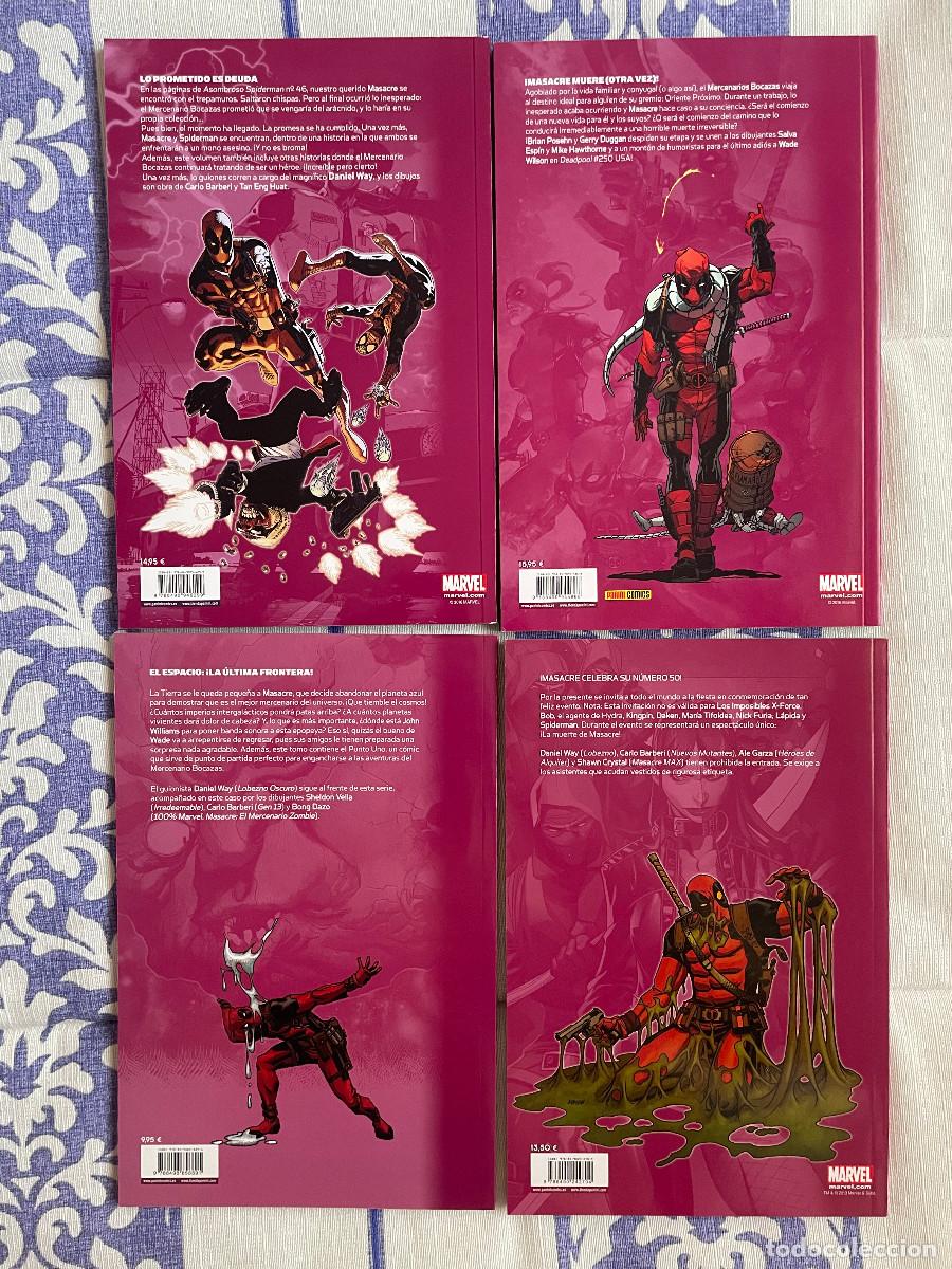 C&oacute;mics: Lote de 4 tomos de Panini de Masacre. Perfecto estado. - Foto 2