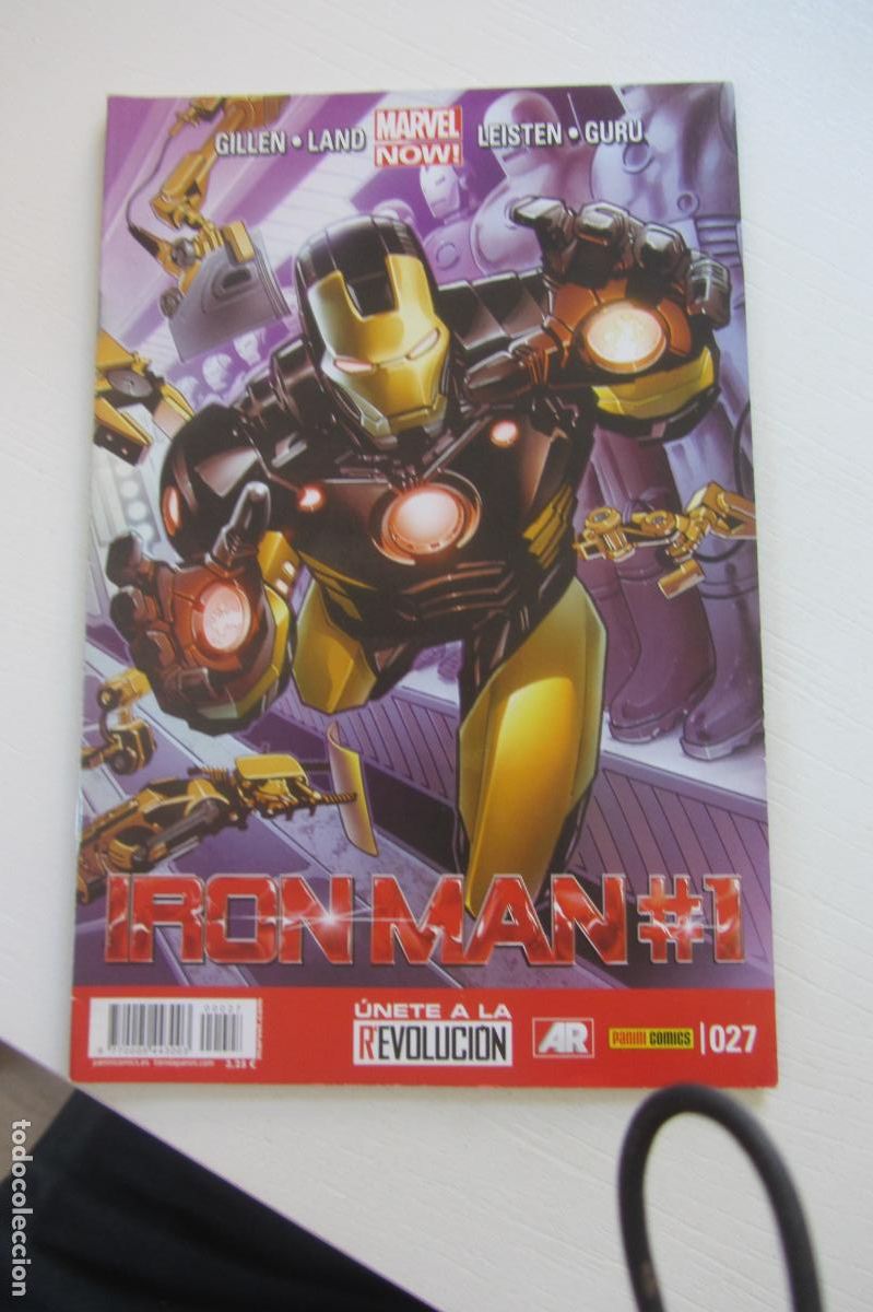 C&oacute;mics: EL INVENCIBLE IRON MAN VOL.2 N&ordm; 27 PANINI ARX71