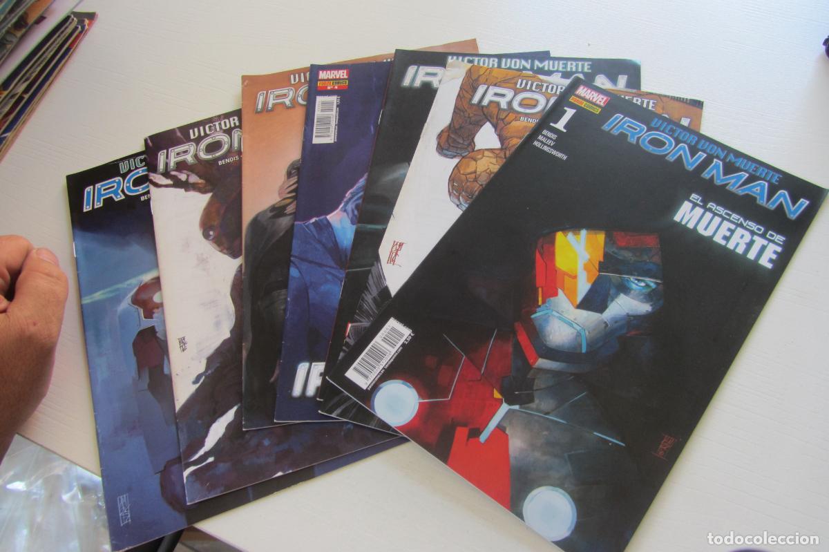 C&oacute;mics: VICTOR VON MUERTE IRON MAN N&ordm; 1 2 3 4 5 6 7 PANINI ARX71