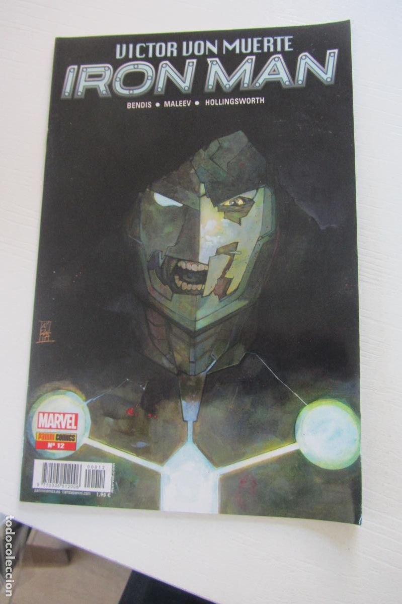 C&oacute;mics: VICTOR VON MUERTE IRON MAN N&ordm; 12 PANINI ARX71