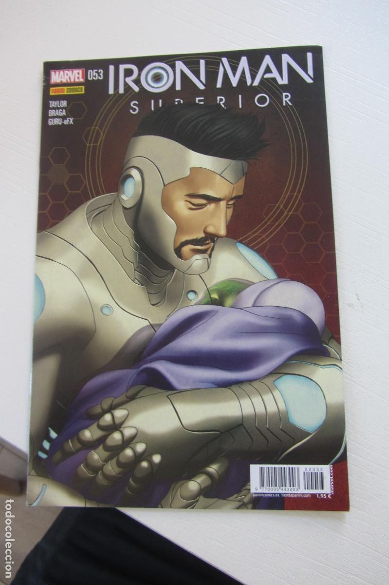 C&oacute;mics: INVENCIBLE IRON MAN SUPERIOR VOL.2 N&ordm; 53 PANINI PANINI ARX73
