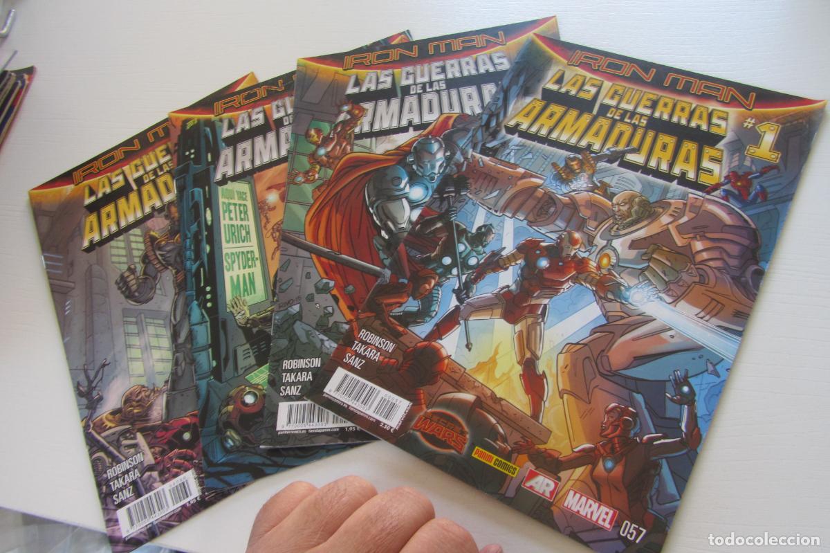 C&oacute;mics: IRON MAN - N&ordm; 57 28 59 60 - vol. 1 - Secret Wars Las Guerras de las Armaduras # 1 2 3 4 PANINI ARX73