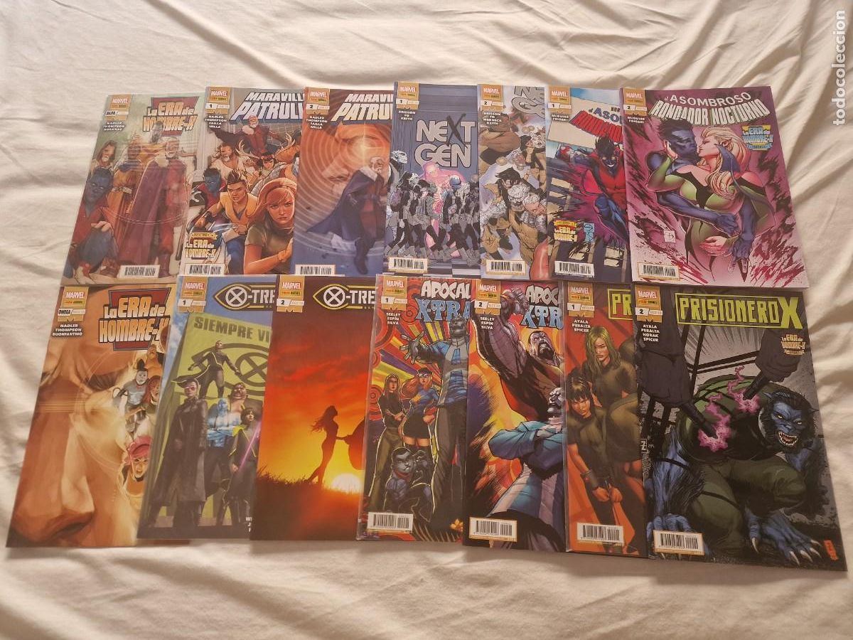 C&oacute;mics: LA ERA DEL HOMBRE-X (COMPLETA 14 N&Uacute;MEROS) - PANINI - Foto 1
