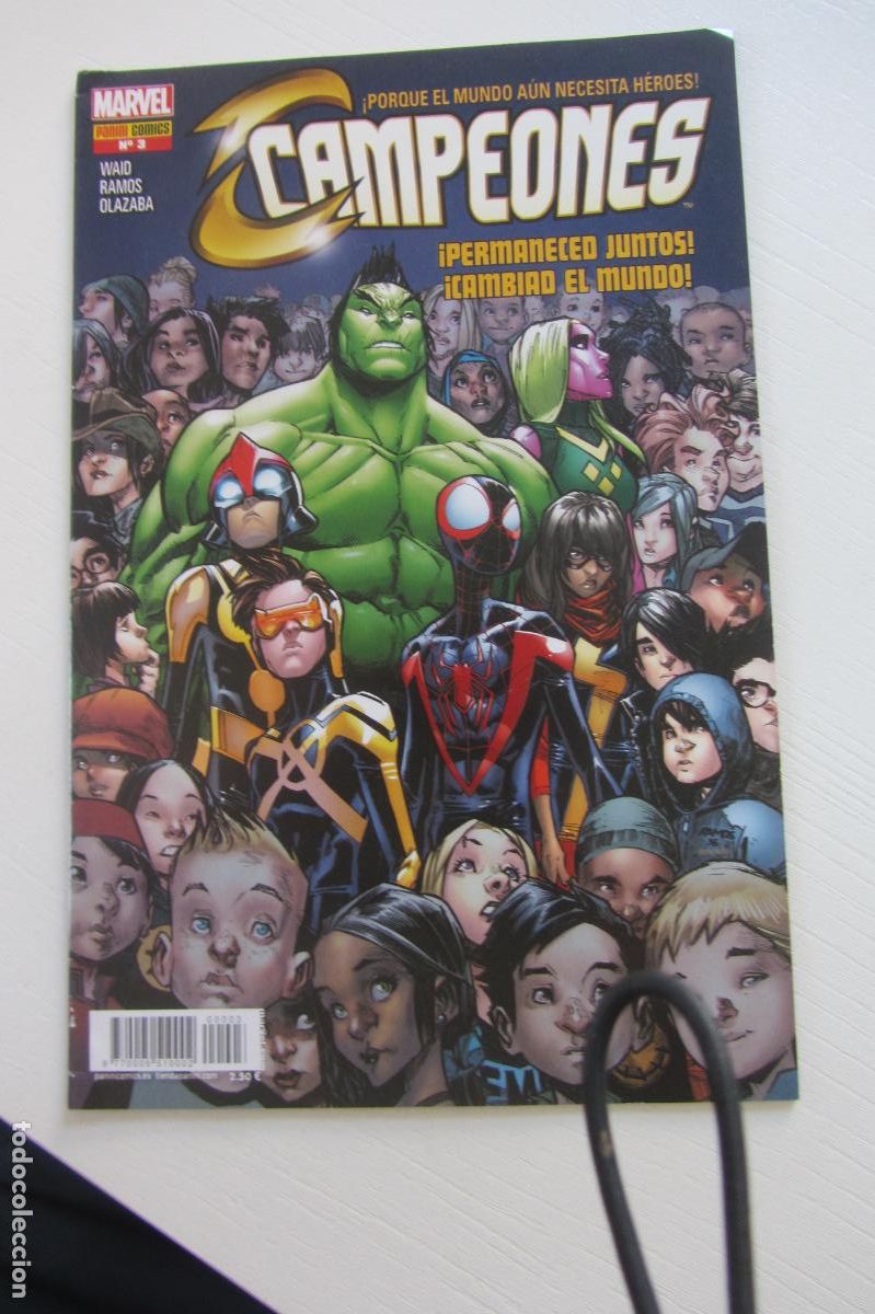 C&oacute;mics: CAMPEONES N&ordm; 3 CAMBIEMOS EL MUNDO ( 2017/2019 ) Panini ARX80