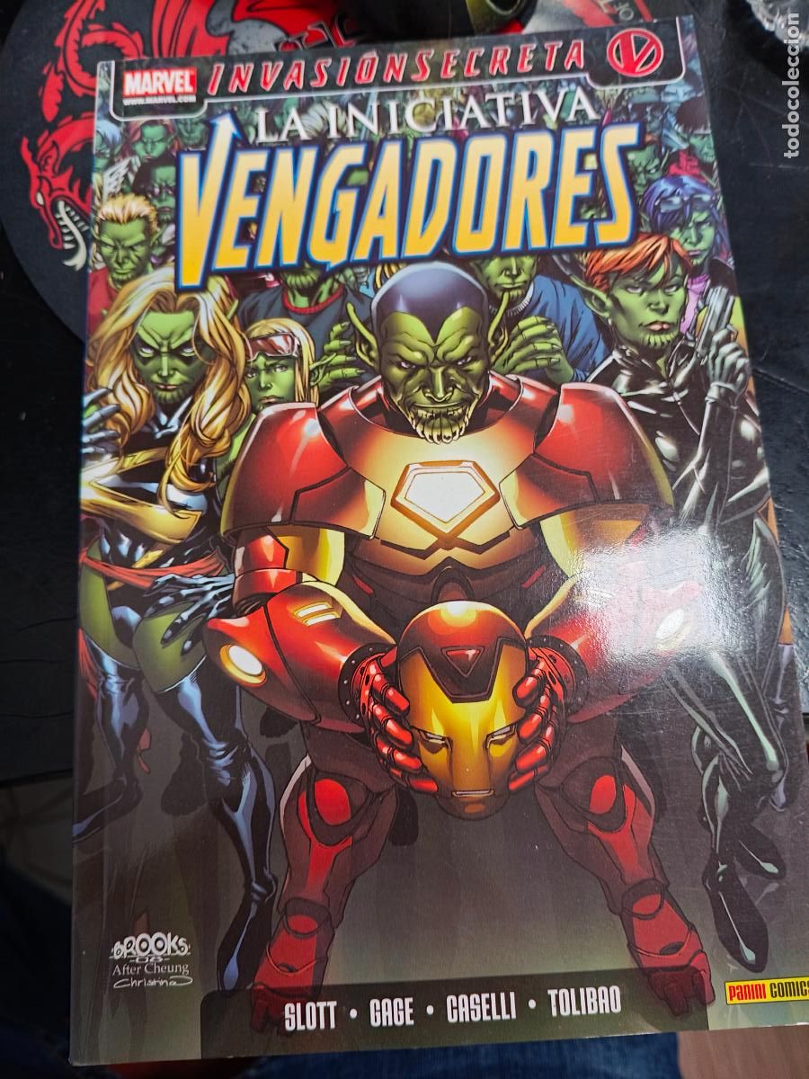 C&oacute;mics: INVASION SECRETA: LOS VENGADORES, Numero 04: La Iniciativa - Dan Slott (Panini 2009) - Dan Slott