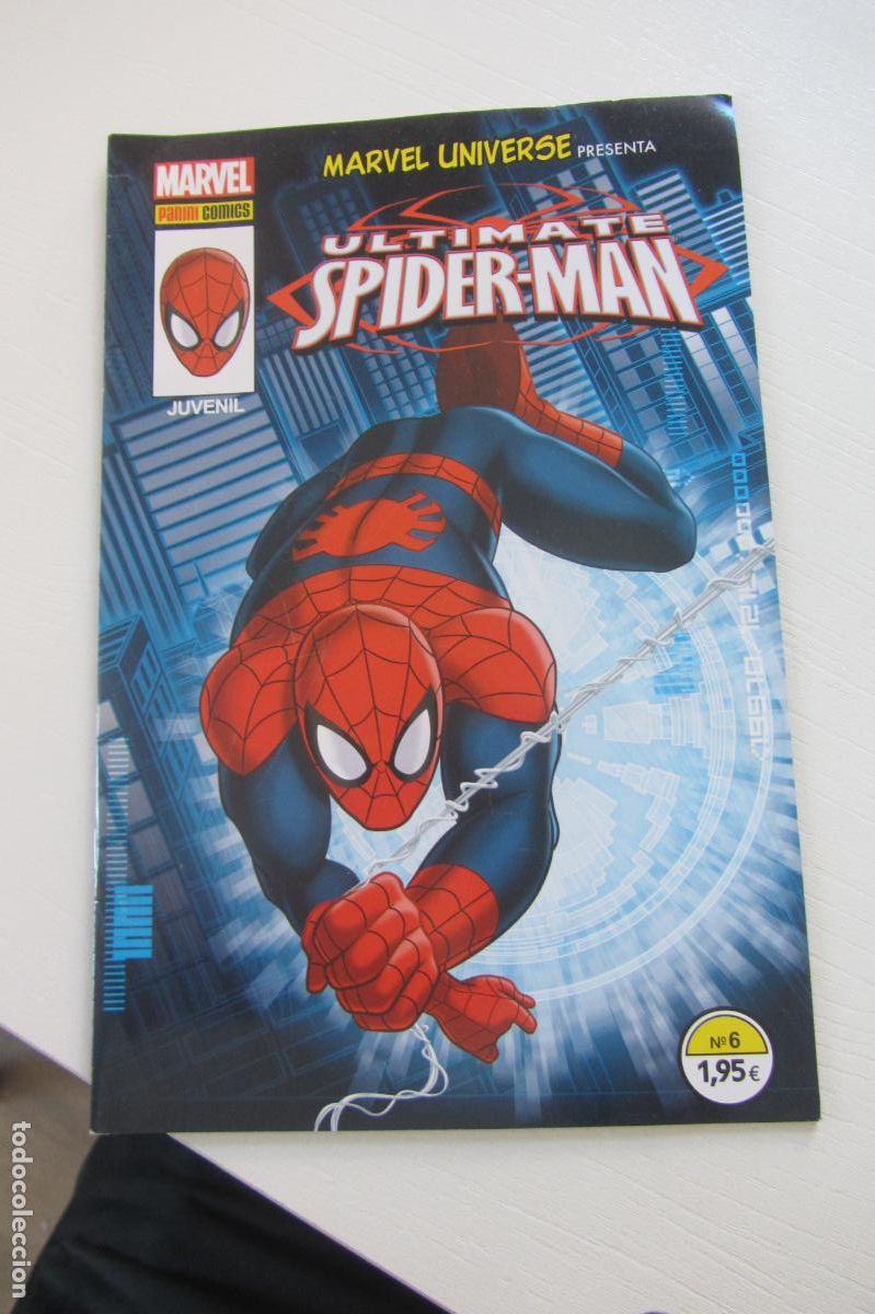 C&oacute;mics: Ultimate Spiderman 6 Juvenil buen estado PANINI ARX80