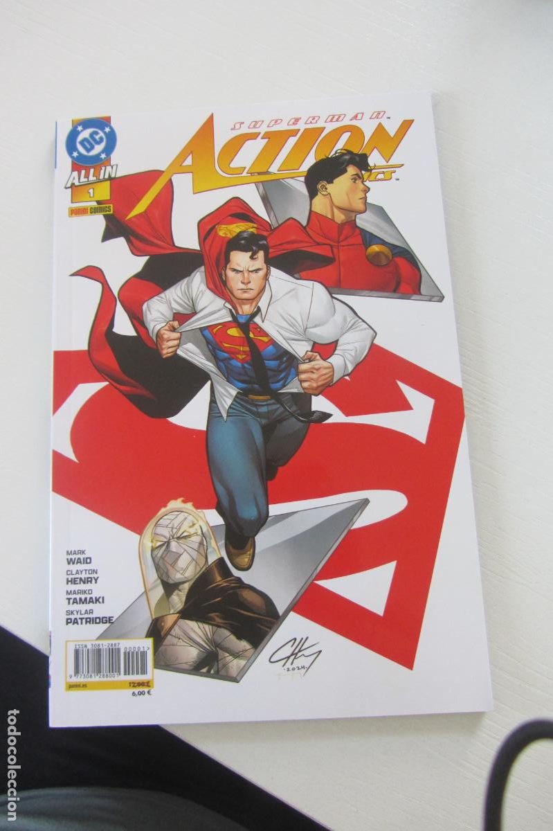 C&oacute;mics: SUPERMAN ACTION COMICS N&ordm; 1 - MARK WAID / DC - PANINI ARX354