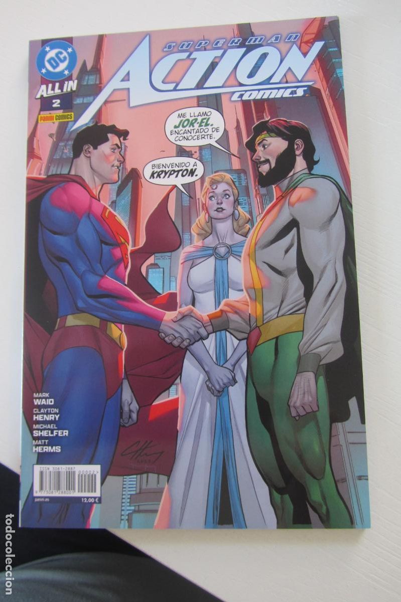 C&oacute;mics: ALL IN ACTION COMICS SUPERMAN 2 PANINI ARX354