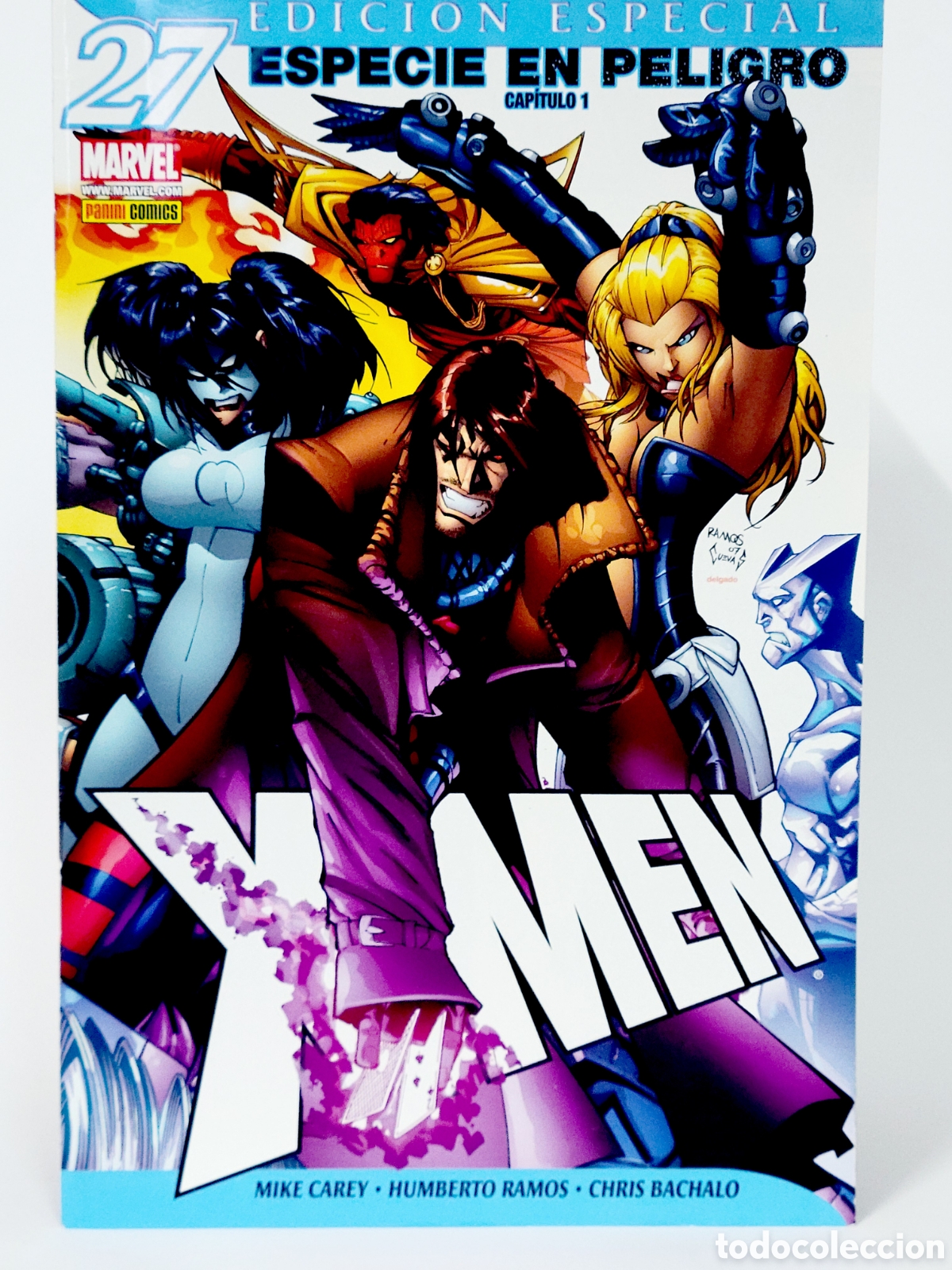 C&oacute;mics: C&Oacute;MIC X-MEN 27 ESPECIE EN PELIGRO EDICI&Oacute;N ESPECIAL VOL.3 PANINI MARVEL VOLUMEN GRAPA DE KIOSCO