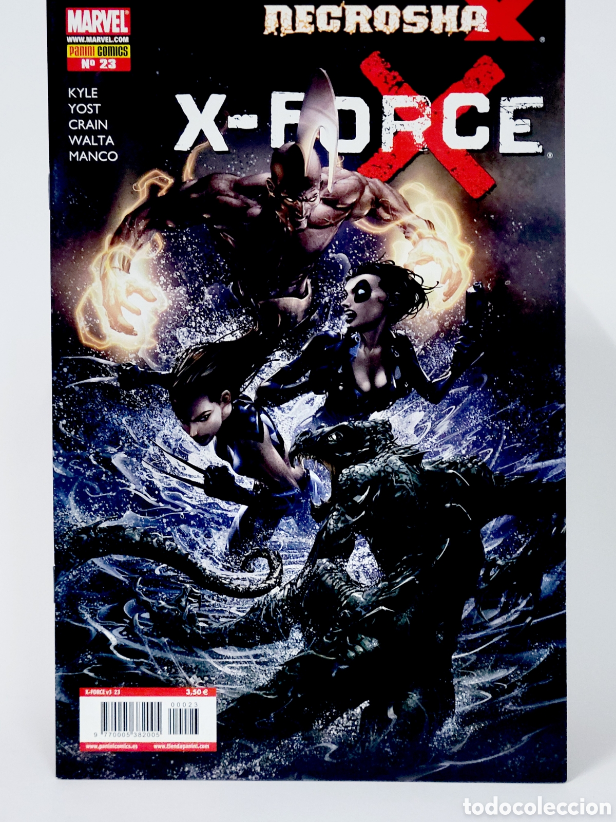 C&oacute;mics: C&Oacute;MIC X- FORCE 23 NECROSHA PANINI MARVEL VOLUMEN GRAPA DE KIOSCO - Foto 1