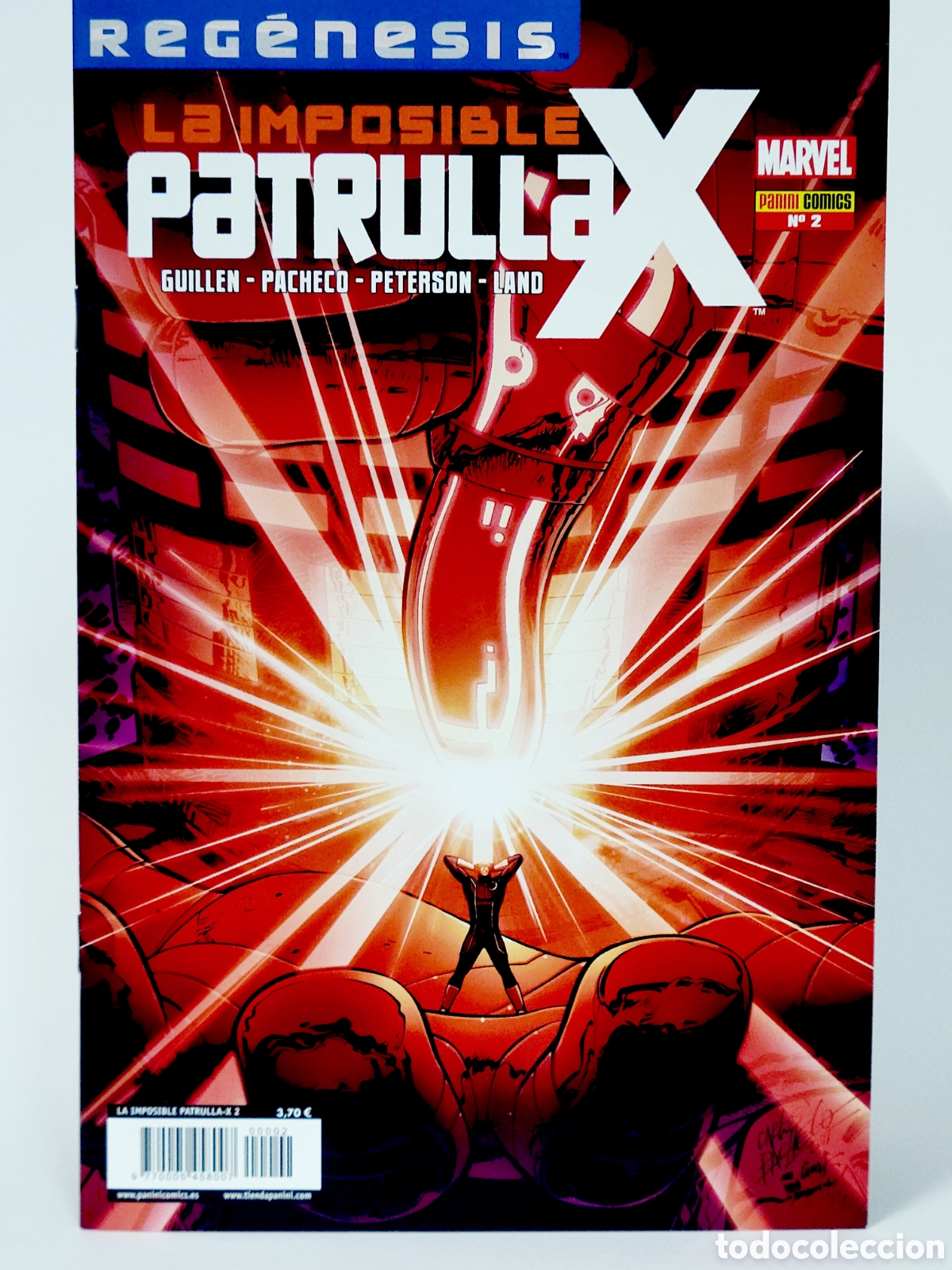 C&oacute;mics: C&Oacute;MIC LA IMPOSIBLE PATRULLA X 2 REGENESIS PANINI MARVEL GRAPA DE KIOSCO