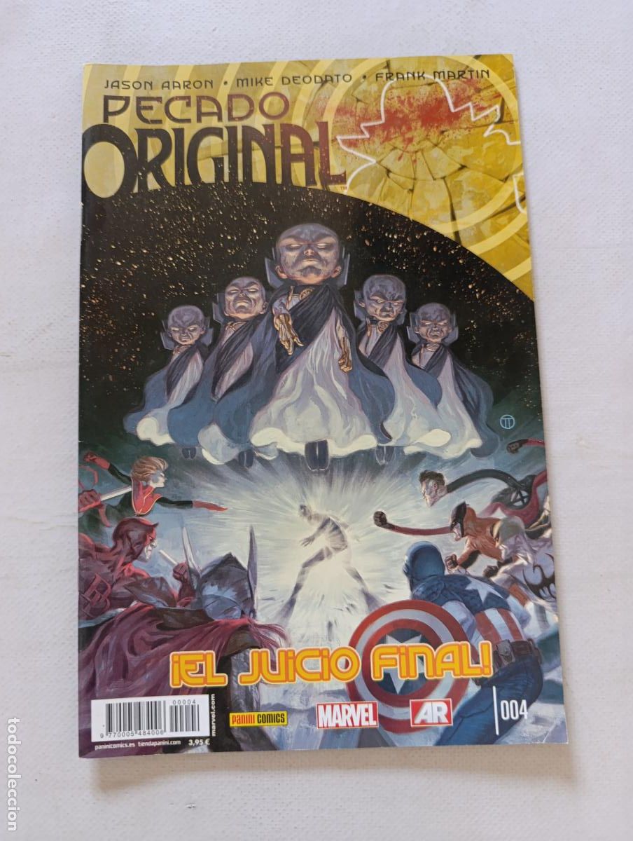 C&oacute;mics: PECADO ORIGINAL N&ordm; 4 - 004 - MARVEL - PANINI (040)