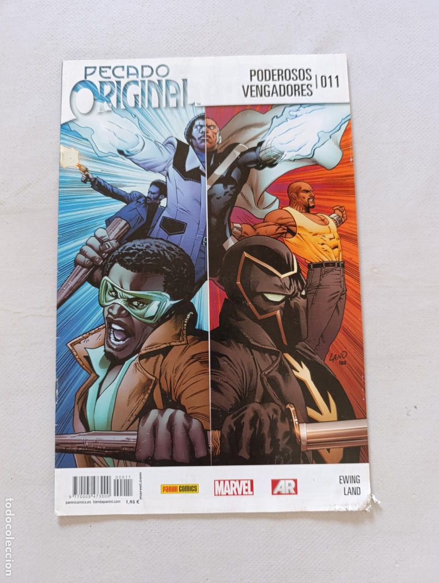C&oacute;mics: LOS PODEROSOS VENGADORES VOL. 2 N&ordm; 11 - 011 - PECADO ORIGINAL - MARVEL - PANINI (040)
