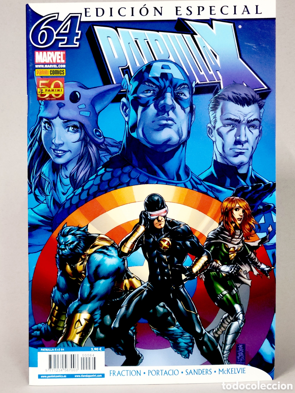 C&oacute;mics: C&Oacute;MIC PATRULLA X 64 EDICI&Oacute;N ESPECIAL VOL.3 PANINI MARVEL VOLUMEN GRAPA DE KIOSCO