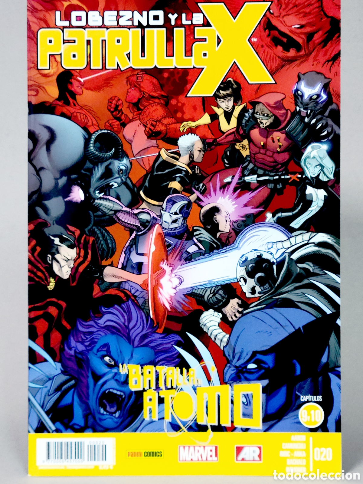 C&oacute;mics: C&Oacute;MIC LOBEZNO Y LA PATRULLA X 20 PANINI MARVEL GRAPA DE KIOSCO - Foto 1