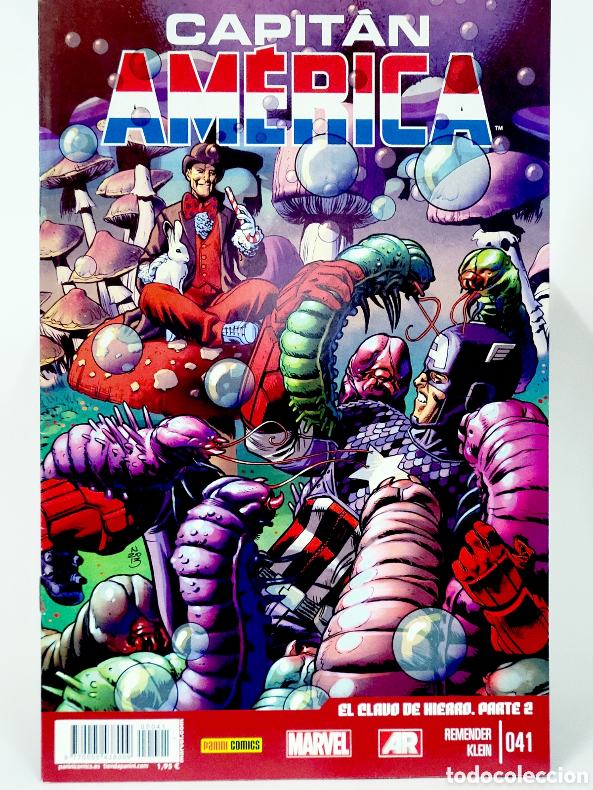 C&oacute;mics: C&Oacute;MIC LA EDAD HEROICA CAPITAN AM&Eacute;RICA 41 VOL.8 PANINI MARVEL VOLUMEN GRAPA DE KIOSCO