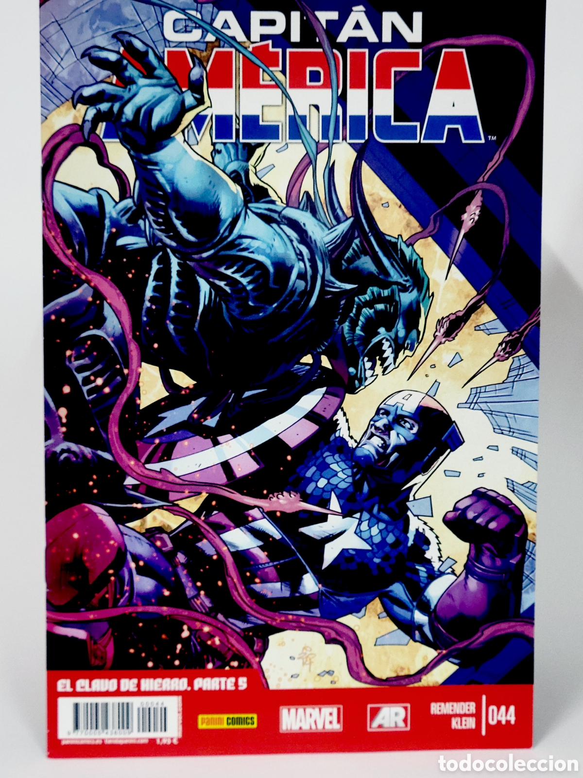 C&oacute;mics: C&Oacute;MIC LA EDAD HEROICA CAPITAN AM&Eacute;RICA 44 VOL.8 PANINI MARVEL VOLUMEN GRAPA DE KIOSCO