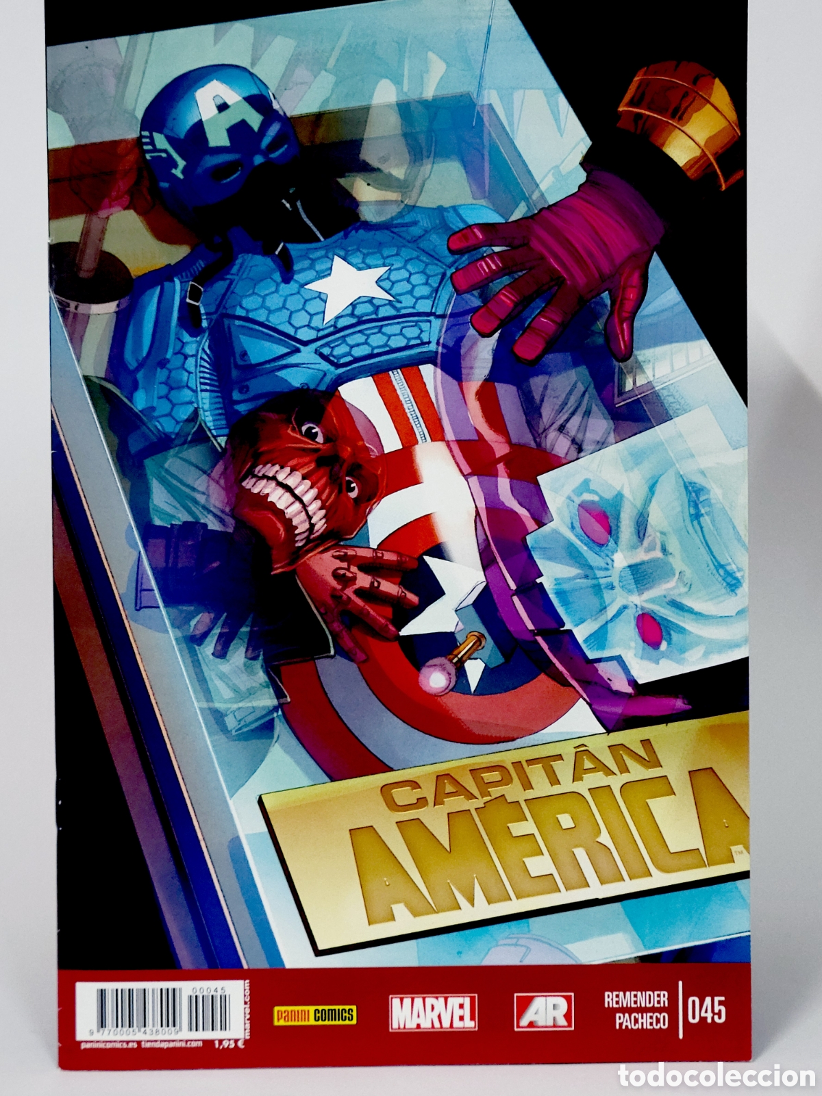 C&oacute;mics: C&Oacute;MIC LA EDAD HEROICA CAPITAN AM&Eacute;RICA 45 VOL.8 PANINI MARVEL VOLUMEN GRAPA DE KIOSCO