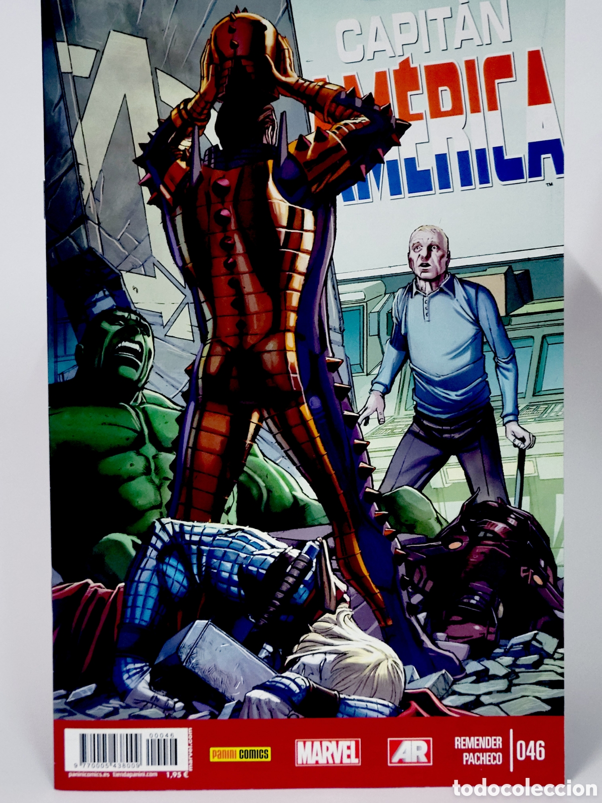 C&oacute;mics: C&Oacute;MIC LA EDAD HEROICA CAPITAN AM&Eacute;RICA 46 VOL.8 PANINI MARVEL VOLUMEN GRAPA DE KIOSCO