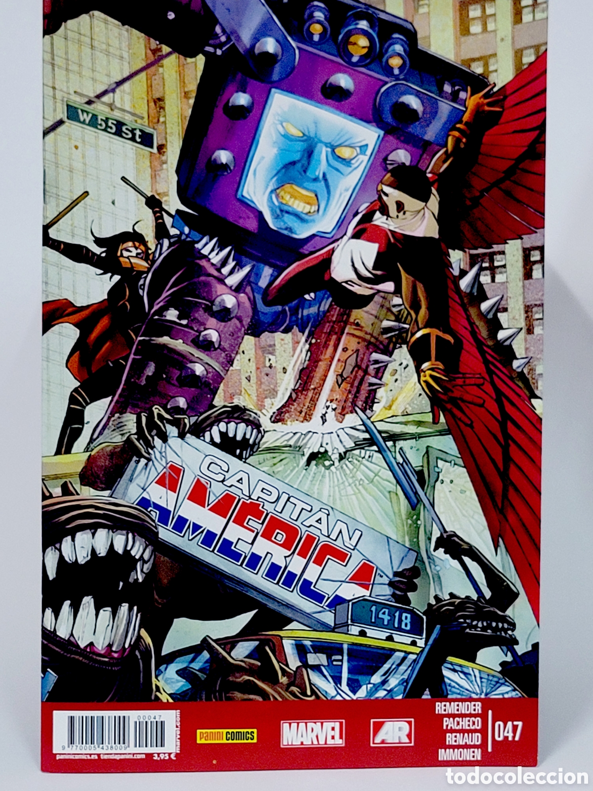 C&oacute;mics: C&Oacute;MIC LA EDAD HEROICA CAPITAN AM&Eacute;RICA 47 VOL.8 PANINI MARVEL VOLUMEN GRAPA DE KIOSCO