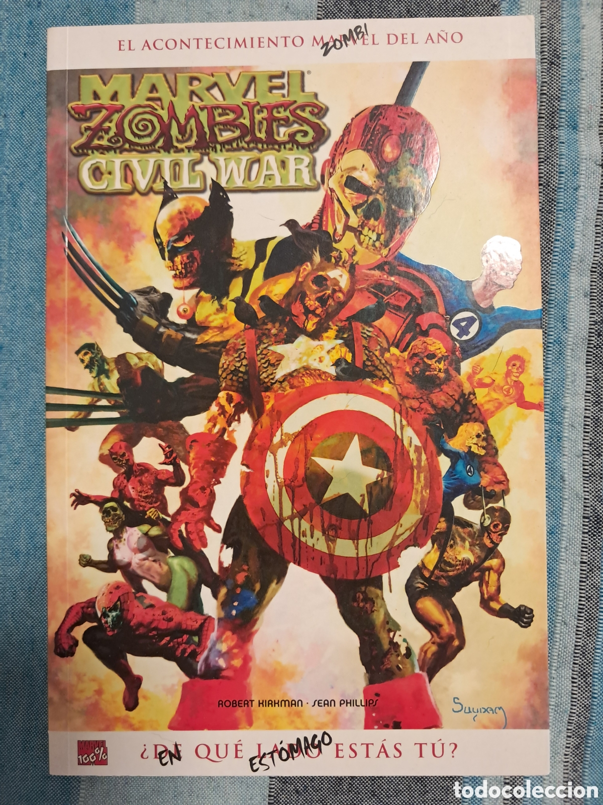C&oacute;mics: Marvel zombies civil war