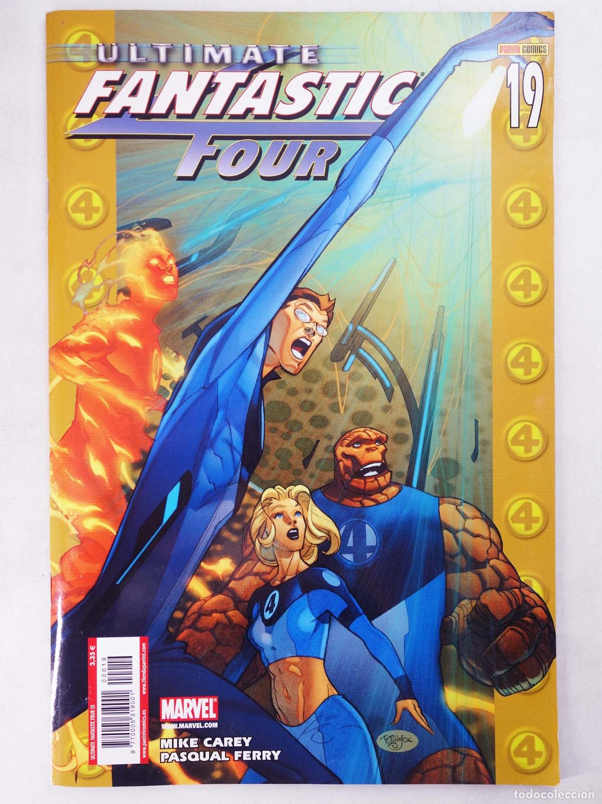 C&oacute;mics: ULTIMATE FANTASTIC FOUR 19 (Mike Carey/Pasqual Ferry) Panini, 2007
