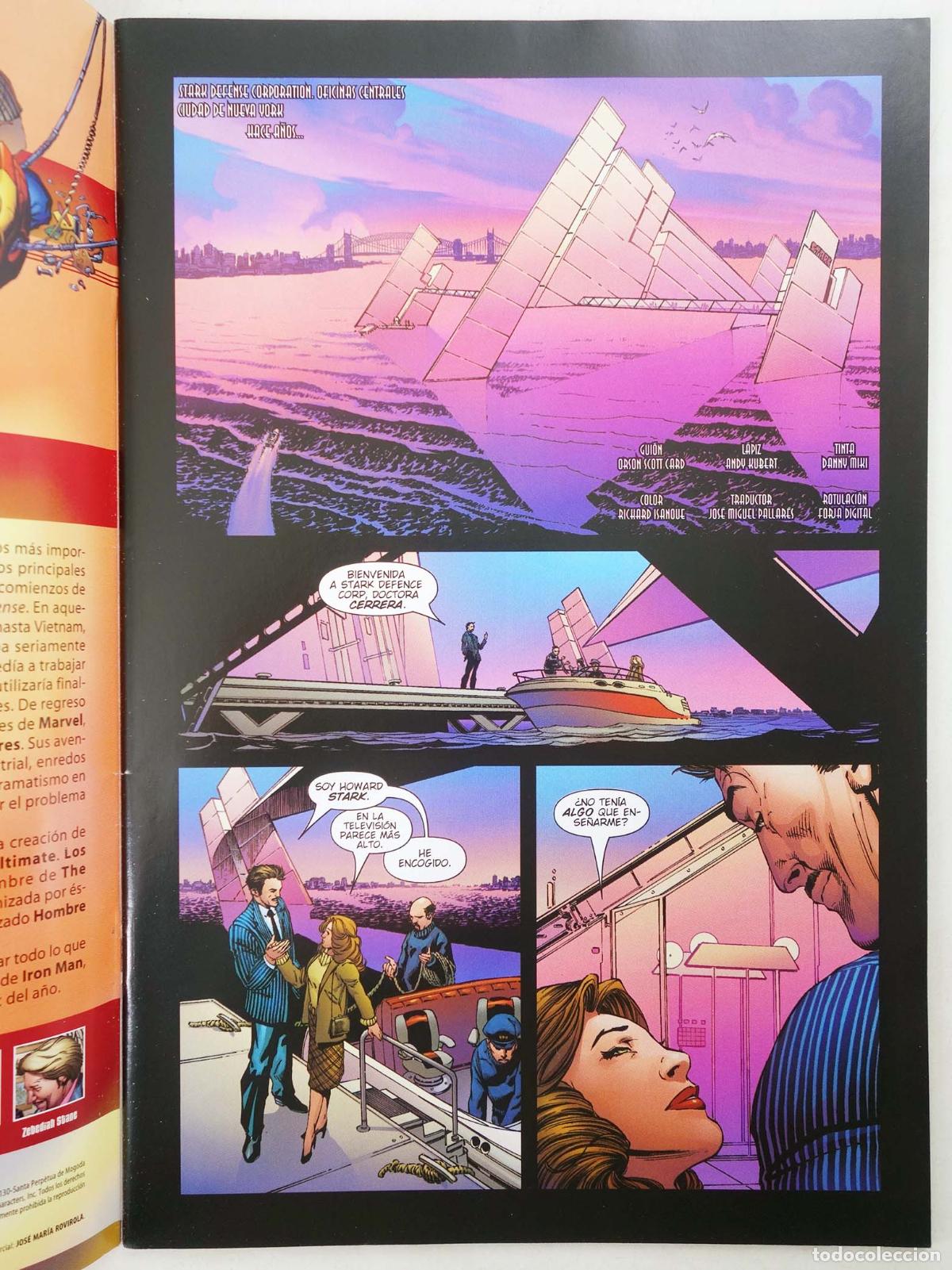 C&oacute;mics: ULTIMATE IRON MAN 1 A 2. COMPLETA. Panini, 2006 - Foto 3