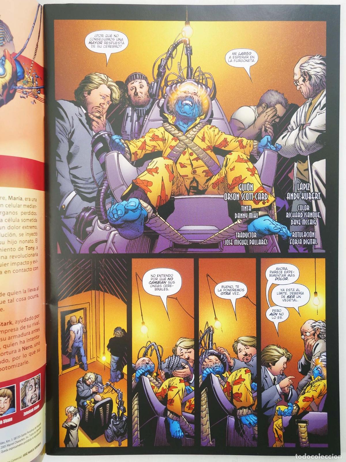 C&oacute;mics: ULTIMATE IRON MAN 1 A 2. COMPLETA. Panini, 2006 - Foto 4