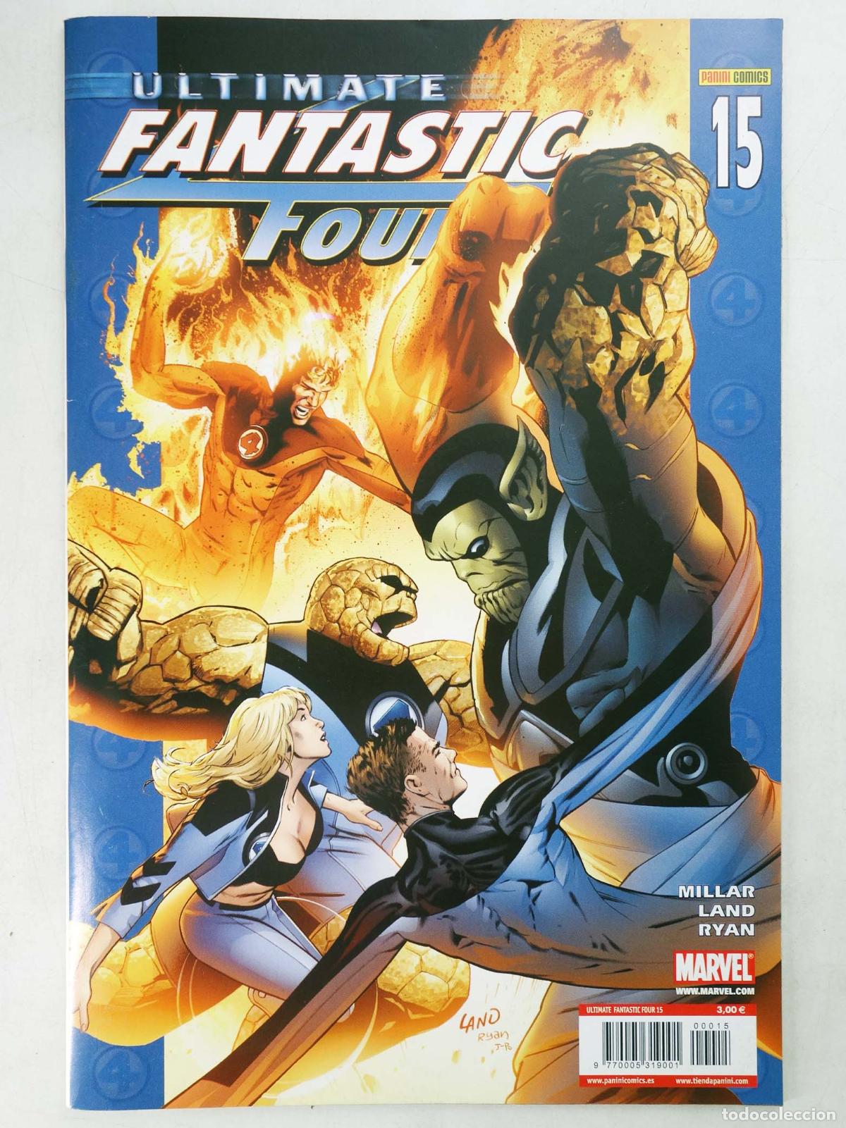 C&oacute;mics: ULTIMATE FANTASTIC FOUR 15 (Mark Millar/Greg Land) Panini, 2006