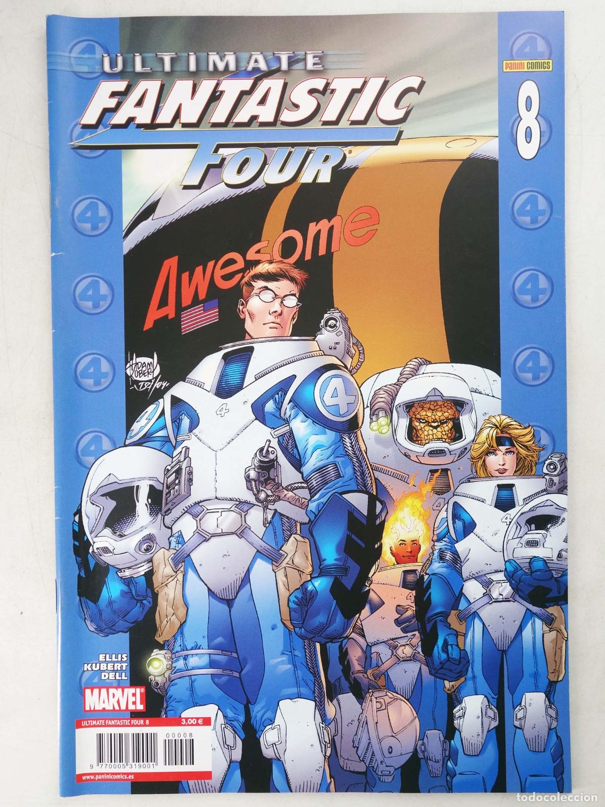 C&oacute;mics: ULTIMATE FANTASTIC FOUR 8 (Warren Ellis/Adam Kubert) Panini, 2006