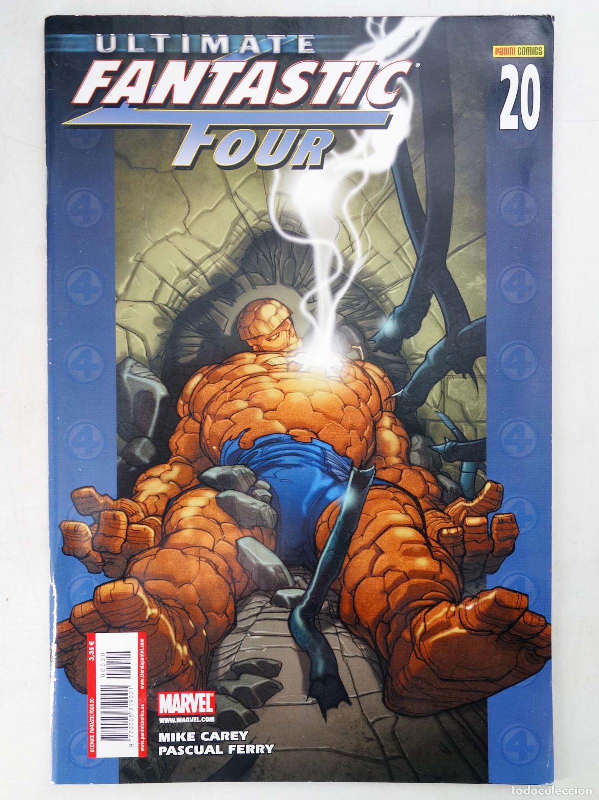 C&oacute;mics: ULTIMATE FANTASTIC FOUR 20 (Mike Carey/Pasqual Ferry) Panini, 2007