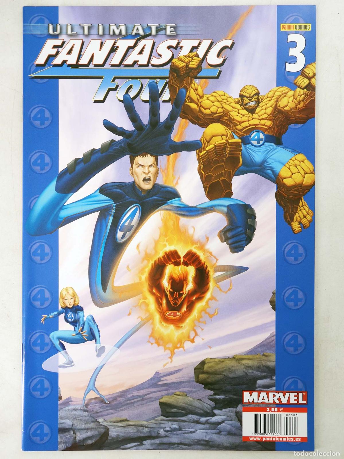 C&oacute;mics: ULTIMATE FANTASTIC FOUR 3 (Brian Michael Bendis/Mark Millar/Adam Kubert) Panini, 2005