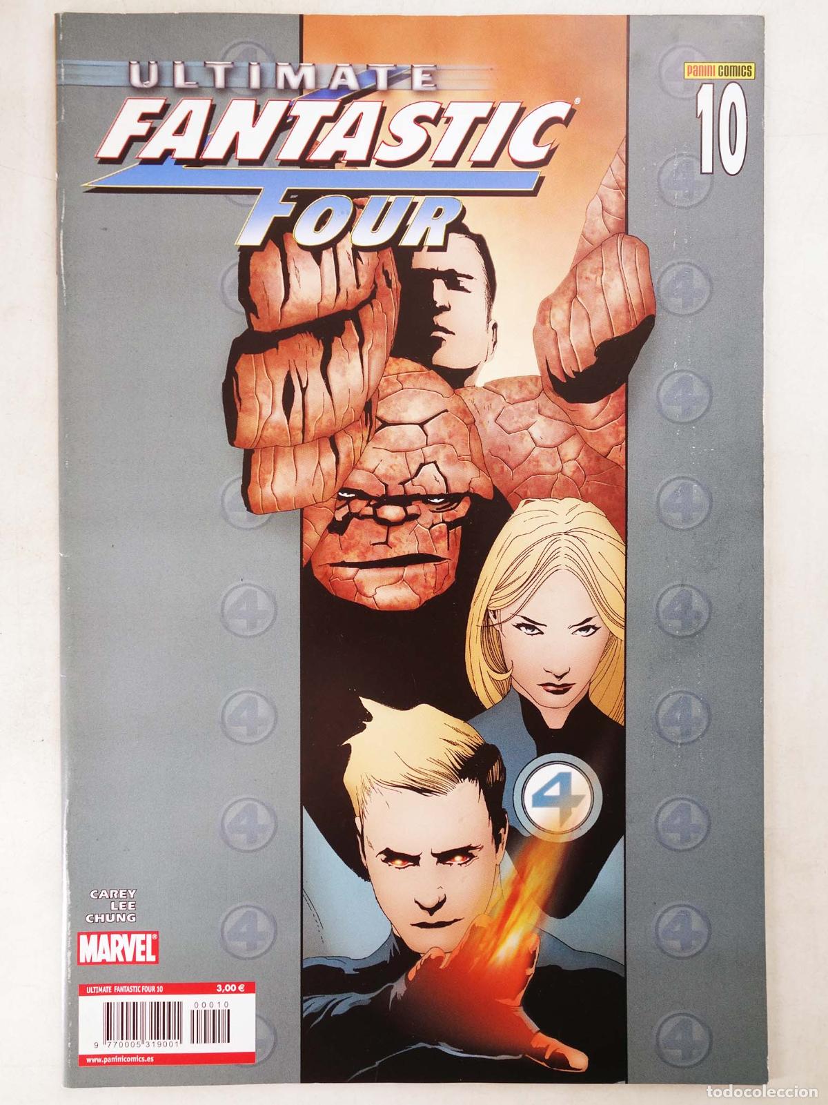 C&oacute;mics: ULTIMATE FANTASTIC FOUR 10 (Mike Carey/Jae Lee) Panini, 2006
