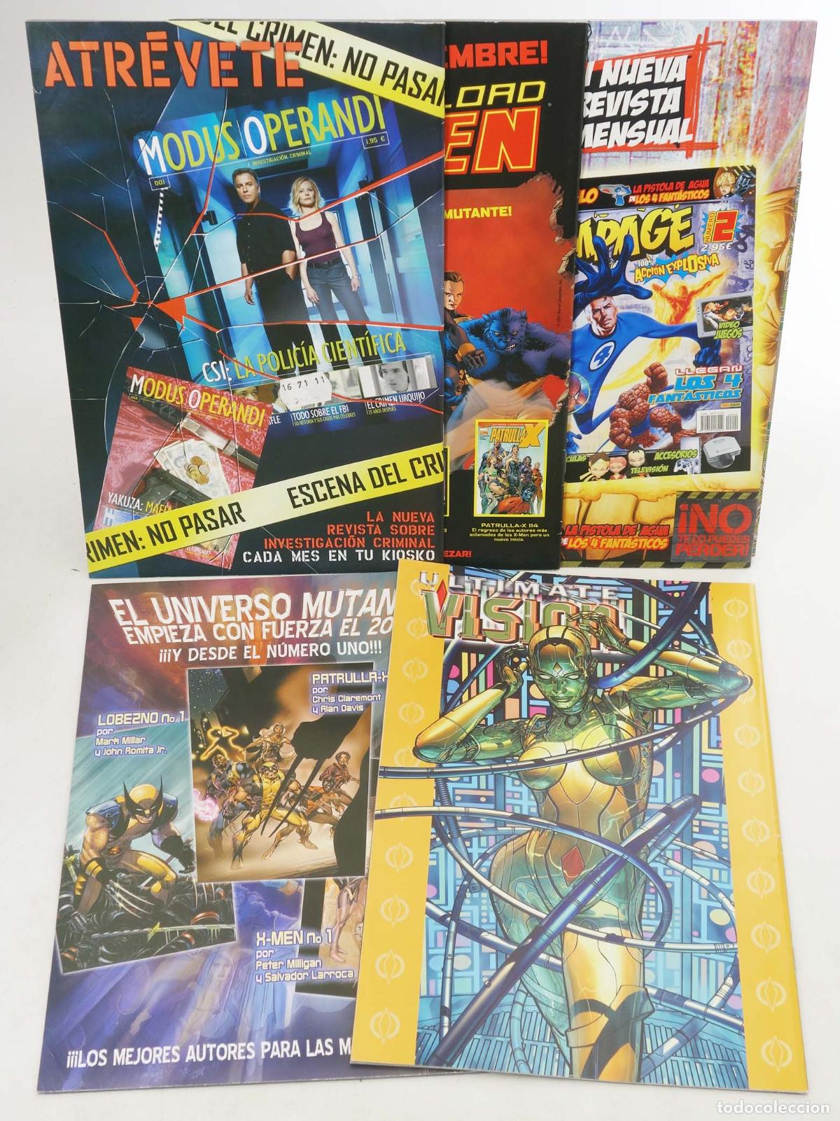 C&oacute;mics: SPECIAL ULTIMATES 1 A 5. COMPLETA. Panini, 2005 - Foto 2